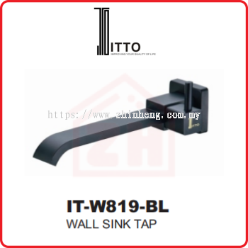 ITTO Wall Sink Tap IT-W819-BL