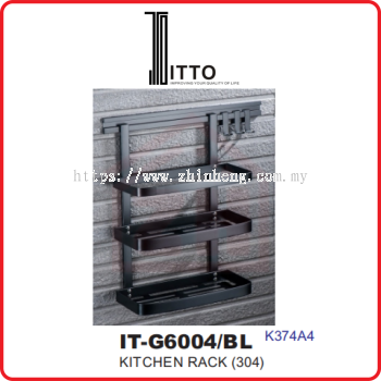 ITTO Dish Rack IT-G6004/BL