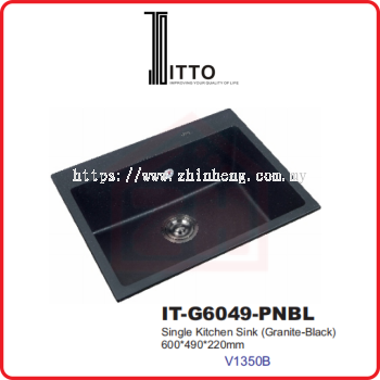 ITTO Granite Sink IT-G6049-PNBL