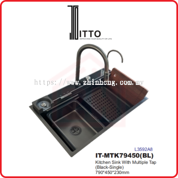 ITTO Multiple Kitchen Sink IT-MTK79450(BL)