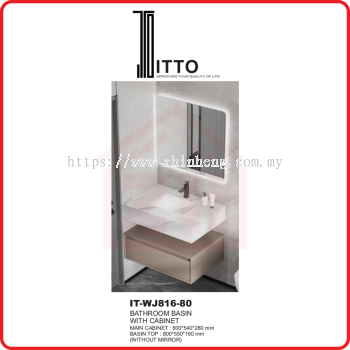 ITTO Bathroom Basin IT-WJ816-80