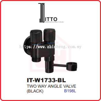 ITTO Two Way Angle Valve IT-W1733-BL