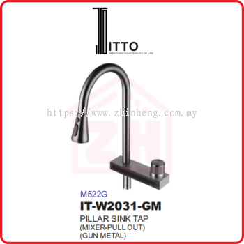 ITTO Pillar Sink Tap IT-W2031-GM