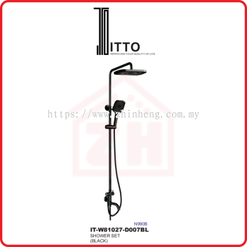 ITTO Shower Set IT-W81027-D007BL