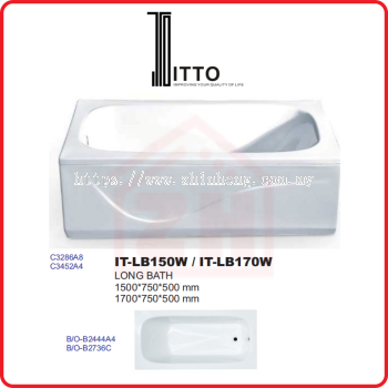 ITTO Long Bath IT-LB150W / 170W