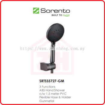 SORENTO 3 Functions ABS Hand Shower SRTSS5727-GM