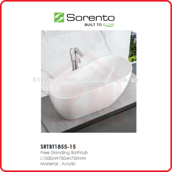 SORENTO Free Standing Bathtub SRTBT1855-15