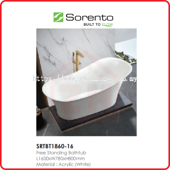 SORENTO Free Standing Bathtub SRTBT1840-16