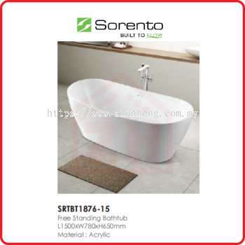 SORENTO Free Standing Bathtub SRTBT1876-15