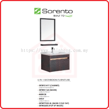 SORENTO 5 in 1 Bathroom Furniture SRTBF31417