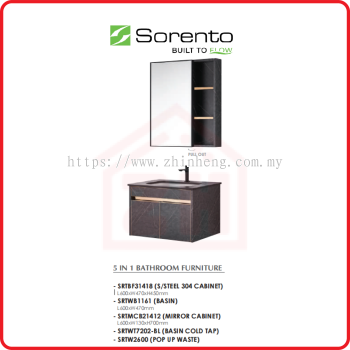 SORENTO 5 in 1 Bathroom Furniture SRTBF31418