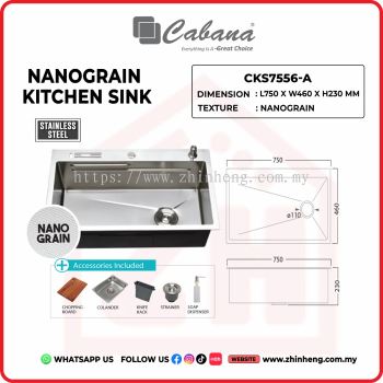 CABANA NANOGRAIN KITCHEN SINK  CKS7556-A