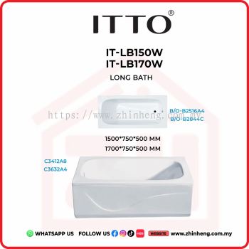 ITTO LONG BATH  IT-LB150W / IT-LB170W