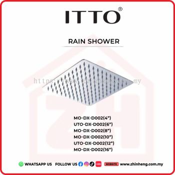 ITTO RAIN SHOWER  MO-DX-D002(4")+UTO-DX-D002(6")+MO-DX-D002(8")+MO-DX-D002(10")+UTO-DX-D002(12")+MO-DX-D002(16")