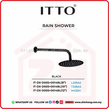 ITTO RAIN SHOWER IT-DX-D005+0014BL(8")+IT-DX-D005+0014BL(10")+IT-DX-D005+0014BL(12")