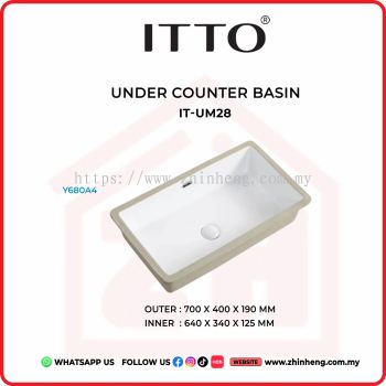 ITTO UNDER COUNTER BASIN IT-UM28