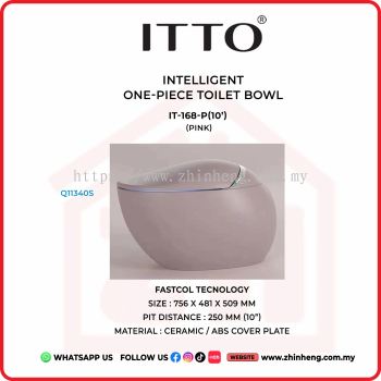 ITO INTELLIGENT ONE-PIECE TOILET BOWL IT-168-P(10")