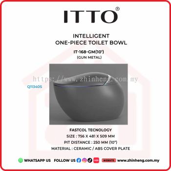 ITTO INTELLIGENT ONE-PIECE TOILET BOWL IT-168-GM(10")