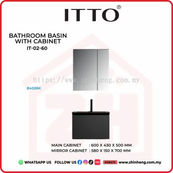        ITTO BATHROOM BASIN WITH CABINET  IT-02-60