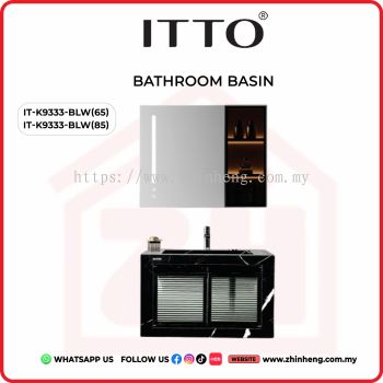 ITTO BATHROOM BASIN ONLY IT-K9333-BLW(65) + IT-K9333-BLW(85)