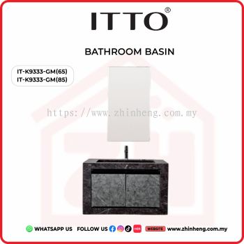ITTO BATHROOM BASIN ONLY IT-K9333-GM(65) + IT-K9333-GM(85)