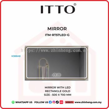        ITTO MIRROR WITH LED ITM-RT57LED-G