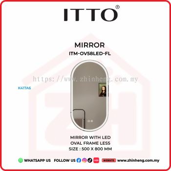        ITTO MIRROR WITH LED ITM-OV58LED-FL