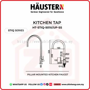 HAUSTERN KITCHEN TAP HT-STIQ-501X/UP-SS