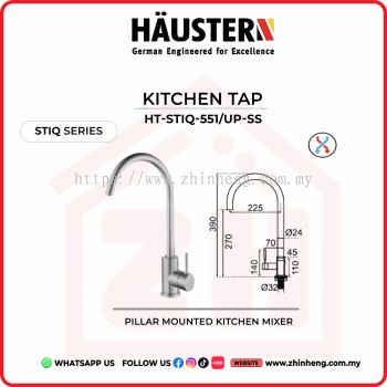 HAUSTERN KITCHEN TAP HT-STIQ-551/UP-SS