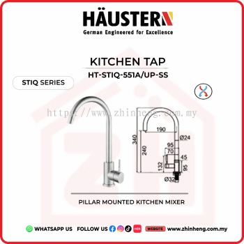 HAUSTERN KITCHEN TAP HT-STIQ-551A/UP-SS