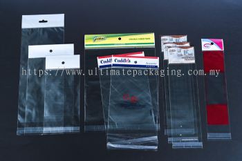 OPP Header Bag with Self Adhesive