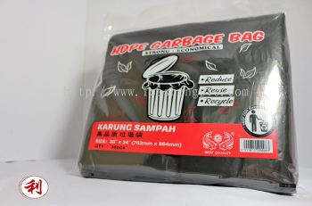 HDPE Garbage Bag (30'' x 34'') 38PCS