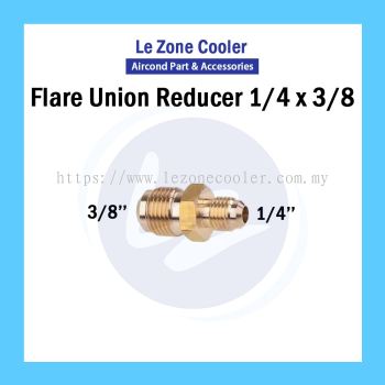 Flare Union Reducer 1/4'' x 3/8''