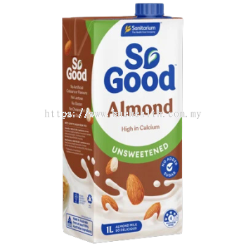 Sanitarium SO GOOD Almond milk（unsweetened）杏仁奶（无糖）1ltr