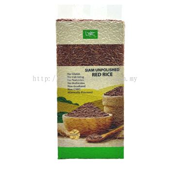 BNC SIAM UNPOLISHED RED RICE 900g