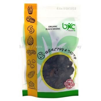 BNC ORGANIC BLACK RAISINS 200G