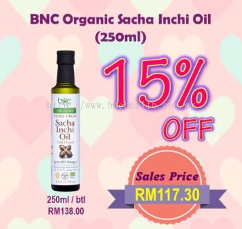 Organic Sacha Inchi Oil 250ml Year End Sale 2023