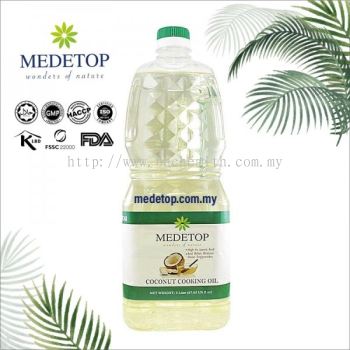 Medetop Cooking Coconut Oil (2L) Year End Sale 2023