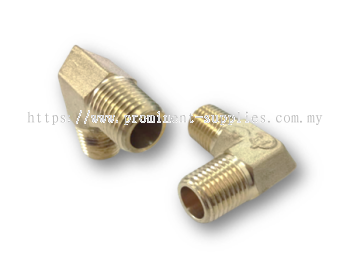 92 -BRASS MALE ELBOW