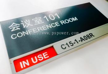 Conference Room Slot Signage