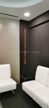 3D Acrylic Caption Wording - Office Decoration