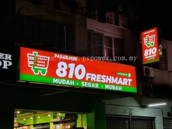 Mini Market Lightbox Signboard