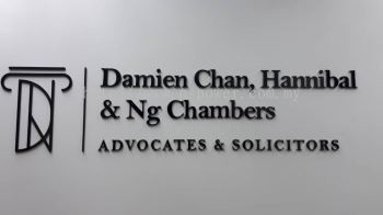 Lawyer Firm Acrylic Cut Out Lettering Signage