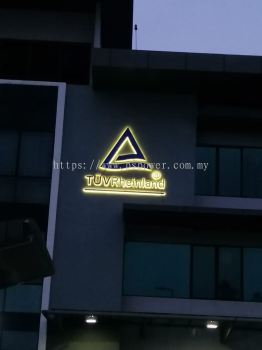 Company Outdoor Back Lit LED Signage