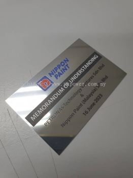 Mirror stainless steel direct printing service