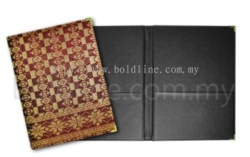 Songket Folder / PU Folder