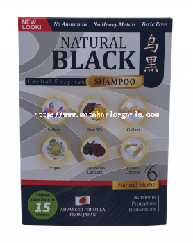 Natural Black (Herbal Enzyme Shampoo)
