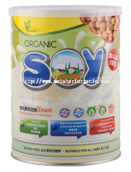 Organic Soy Drink Instant Brewers Yeast Low Sugar