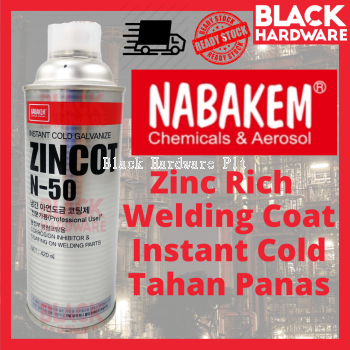 400ml Nabakem Professional Use Industrial Instant Cold Galvanize Zincot N-50 Corrosion Inhibitor & Coating on Welding Parts