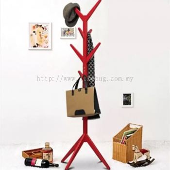 Wooden Coat & Hat Hanger Stand